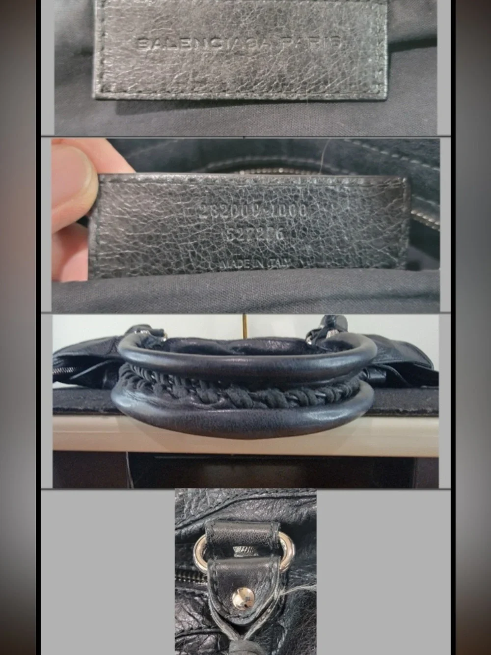 •BALENCIAGA• City Giant 12 Part-Time bag